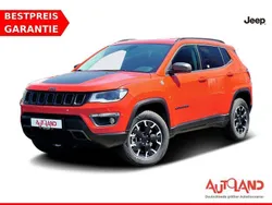 Rot Gebraucht 2021 Jeep Compass Trailhawk SUV | 26.990 € (Etwas zu teuer)
