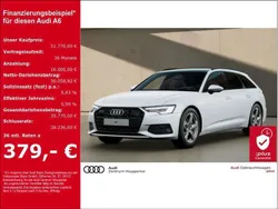 Gletscherweiß metallic Gebraucht 2024 Audi A6 Advanced Kombi | 51.770 €