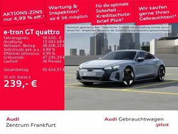 Suzukagrau metallic Gebraucht 2022 Audi e-tron GT quattro Sport Limousine | 58.650 € (Fairer Preis)