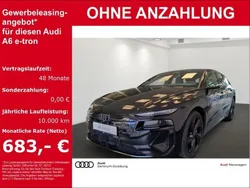 Mythosschwarz metallic Gebraucht 2025 Audi A6 e-tron Performance Kombi | 79.880 € (Guter Preis)