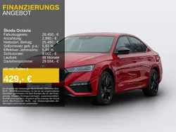 Velvetrot metallic Gebraucht 2021 Skoda Octavia RS Limousine | 28.450 € (Fairer Preis)