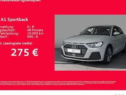 Silber Neu 2025 Audi A1 Sportback Kleinwagen | 29.792 € (Fairer Preis)