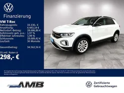 Pure white/schwarz Gebraucht 2024 VW T-Roc Style SUV | 32.480 € (Fairer Preis)