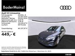 Mythosschwarz metallic Gebraucht 2024 Audi S3 Sport Limousine | 40.830 € (Guter Preis)