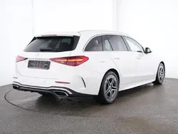 Weiss / polarweiß Gebraucht 2024 Mercedes C200 Advanced Kombi | 40.890 € (Teuer)