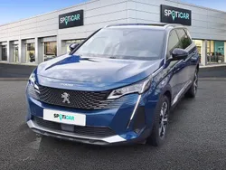 Blau Gebraucht 2021 Peugeot 5008 GTi Van / Kleinbus | 30.980 € (Etwas zu teuer)