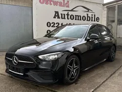 Schwarz Gebraucht 2023 Mercedes C220 AMG line Kombi | 29.390 €