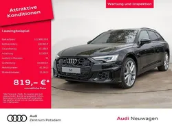 Mythosschwarz Neu 2025 Audi S6 Sport Kombi | 93.699 € (Etwas zu teuer)