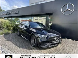 Schwarz Gebraucht 2024 Mercedes C180 AMG Limousine | 45.800 € (Teuer)