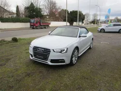 Gletscherweiß metallic Gebraucht 2015 Audi A5 Cabriolet S-Line Cabrio | 17.990 € (Fairer Preis)