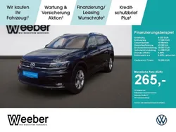 Deep black perleffekt (metallic) Gebraucht 2021 VW Tiguan Allspace Highline SUV | 31.980 € (Fairer Preis)