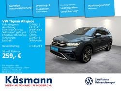 Petroleum blue metallic Gebraucht 2022 VW Tiguan Allspace Elegance SUV | 33.960 € (Guter Preis)