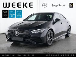 Schwarz Gebraucht 2024 Mercedes CLA200 AMG Line Premium Coupé | 37.678 € (Fairer Preis)