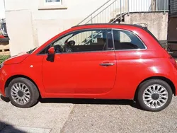 Rosso corsa/sfrontato/argilla/ Gebraucht 2018 Fiat 500 Lounge Cabrio | 9.200 € (Fairer Preis)