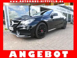 Obsidianschwarzmet. Gebraucht 2016 Mercedes E200 AMG line Coupé | 23.300 € (Superpreis)