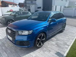 Blau Gebraucht 2018 Audi Q7 SUV | 37.980 € (Fairer Preis)