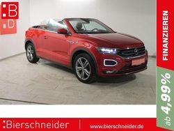 Rot Gebraucht 2021 VW T-Roc Cabriolet R-line Cabrio | 24.900 € (Fairer Preis)
