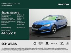 Raceblau metallic Gebraucht 2024 Skoda Superb SportLine Kombi | 39.790 €