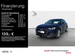 Blau Gebraucht 2023 Audi A1 Sportback Advanced Kleinwagen | 22.999 € (Fairer Preis)