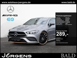 Grau metalliclack mountaingrau Gebraucht 2020 Mercedes CLA250 Shooting Brake AMG Kombi | 30.550 € (Fairer Preis)