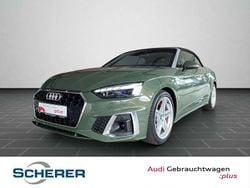 Distriktgrün metallic verdeck Gebraucht 2024 Audi A5 Cabriolet S-Line Cabrio | 48.950 € (Guter Preis)