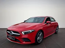 Rot Gebraucht 2018 Mercedes A200 AMG Limousine | 22.999 € (Guter Preis)