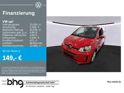 Rot Gebraucht 2021 VW up! United Kleinwagen | 13.429 € (Etwas zu teuer)