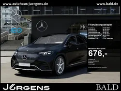 Schwarz obsidianschwarz metallic Gebraucht 2024 Mercedes EQE350 AMG SUV | 71.550 € (Fairer Preis)