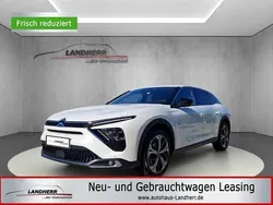 Perlmutt weiss (metallic) Gebraucht 2024 Citroën C5 X PureTech Limousine | 21.695 € (Superpreis)