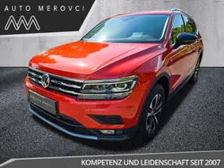Habanero orange metallic Gebraucht 2020 VW Tiguan Allspace IQ Drive SUV | 29.995 € (Superpreis)