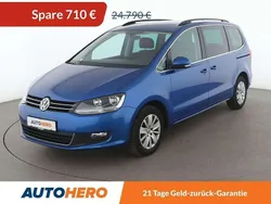 Ravennablau Gebraucht 2018 VW Sharan Comfortline Van / Kleinbus | 24.080 € (Fairer Preis)