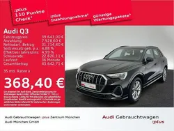 Mythosschwarz metallic Gebraucht 2023 Audi Q3 S-Line SUV | 39.643 € (Guter Preis)