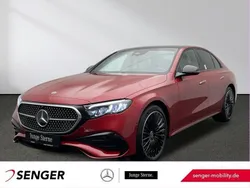 Rot Gebraucht 2024 Mercedes E300 Edition Limousine | 57.980 € (Fairer Preis)
