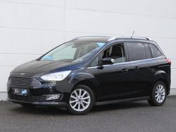 Schwarz Gebraucht 2018 Ford Grand C-Max Titanium Van / Kleinbus | 17.635 € (Teuer)
