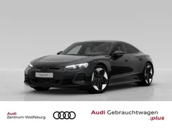 Mythosschwarz metallic Gebraucht 2022 Audi e-tron GT quattro Ambiente Limousine | 59.180 € (Guter Preis)