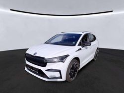 Moonweiss metallic Gebraucht 2022 Skoda Enyaq iV SportLine SUV | 34.945 € (Fairer Preis)