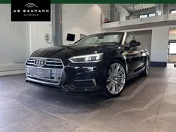 Schwarz mythosschwarz metallic (metallic) Gebraucht 2018 Audi A5 Cabriolet Sport Cabrio | 29.990 € (Guter Preis)