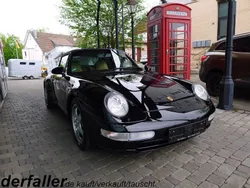 Schwarz Gebraucht 1996 Porsche 993 Cabrio | 81.900 € (Teuer)