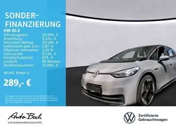Grau Gebraucht 2023 VW ID.3 Pro Performance Kleinwagen | 24.940 € (Guter Preis)
