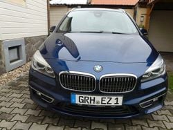 Blau Gebraucht 2015 BMW 220 Gran Tourer Luxury Line Van / Kleinbus | 13.800 € (Etwas zu teuer)