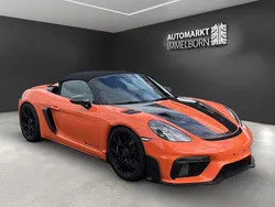 Orange Gebraucht 2025 Porsche 718 Boxster Cabrio | 189.980 €
