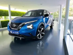 Blau Gebraucht 2021 Nissan Juke Tekna SUV | 18.900 € (Fairer Preis)