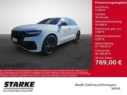 Gletscherweiß metallic Gebraucht 2022 Audi Q8 Ambiente SUV | 63.940 € (Fairer Preis)