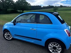 Blau Gebraucht 2015 Fiat 500C Lounge Cabrio | 8.800 € (Fairer Preis)