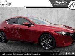 Rot Gebraucht 2024 Mazda 3 Exclusive-Line Limousine | 21.450 € (Superpreis)