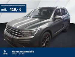 Platinum grey metallic (metallic) Gebraucht 2021 VW Tiguan Allspace Life SUV | 33.430 € (Guter Preis)