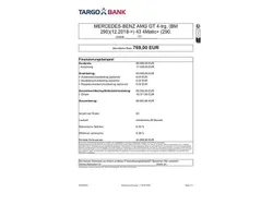 Schwarz Gebraucht 2023 Mercedes AMG GT 43 AMG Coupé | 86.990 € (Fairer Preis)