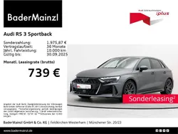 Grau Gebraucht 2024 Audi RS3 Sportback Ambiente Kleinwagen | 72.330 €