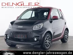 Tiefschwarz Gebraucht 2024 Smart ForTwo Electric Drive Prime Cabrio | 20.490 € (Etwas zu teuer)