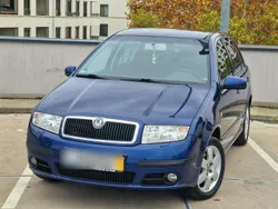 Blau Gebraucht 2007 Skoda Fabia Kleinwagen | 2.699 € (Fairer Preis)